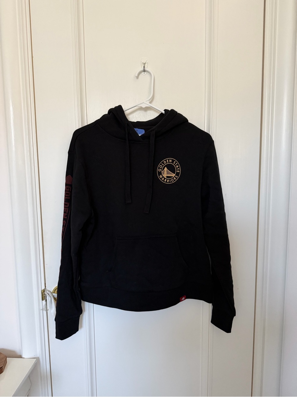 NBA Black Golden State Warriors Pullover Hoodie